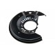 PROTECȚIE STROPIRE DISC FRÂNĂ TOYOTA YARIS 235MM 99-05 /FAȚĂ, DREPT/ 47781-52010