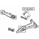Suport trapez honda civic jp gb 92-00 spate exterior-to hub bushing to spate control arm 52395sh3004