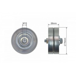 Rola intinzator, curea transmisie BMW 3 (E46), 5 (E39) 2.0D 02.98-09.03 500131