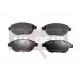 Set placute frana PEUGEOT față 307 207 C4 XSARA PICASSO 986494038