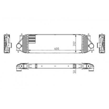 INTERCOOLER GRAND VITARA 1.9 05- 1362067J00