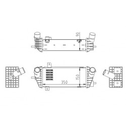 RĂCITOR DE AER KIA SPORTAGE 1.7 15- 282712A440