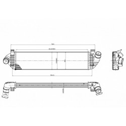 RĂCITOR DE AER VOLVO V50 2.0TD 04- 30665966