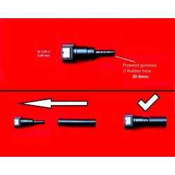 CUPLAJ DREPT PE COȘ DE FUM 7.89/8MM Z??CZKA