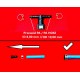 CONECTOR DUBLU ÎN T PE COȘ DE FUM 7,89/8MM ORING Z??CZKA