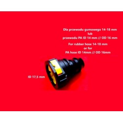CUPLAJ DREPT PE COȘ DE FUM 17,5 MM Z??CZKA