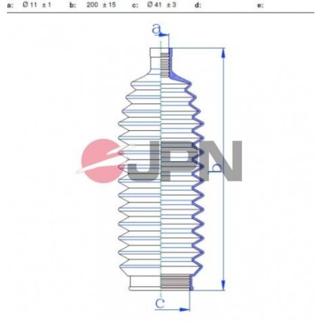 CAPACUL TIJEI DE DIRECȚIE 60K5006JPN