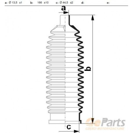 CAPAC TIJĂ DE DIRECȚIE NISSAN MICRA 1.0I 16V 1.2I 16V 1.4I 16V 1.5DCI 03- 60K1028JPN