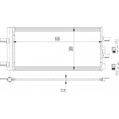 DEZUMIDIFICATOR CLIMATIC BMW 2 F45 14- 64509271204