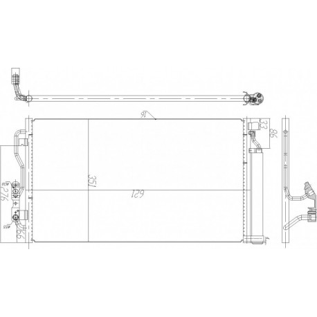 DEZUMIDIFICATOR PENTRU BMW 3 F-30-F31 11- 17112284614