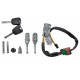 ÎNTRERUPĂTOR DE CONTACT CITROEN C2 2002-2010,C3 2002-2005/KIT:ÎNTRERUPĂTOR DE CONTACT+ÎNCUIETORI+2 CHEI/ 4162.AG