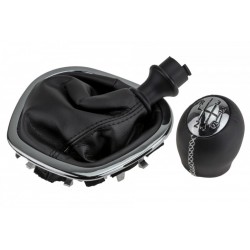 BUTON + BUTONUL SCHIMBĂTORULUI DE VITEZE OPEL VIVARO B 2014-,RENAULT TRAFIC III 2014-,FIAT TALENTO 2016-/6 SPEED/LEATHER KNOB/.