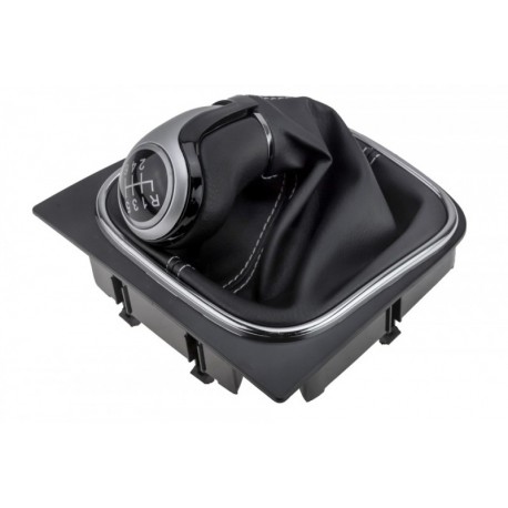 BUTONUL SCHIMBĂTORULUI DE VITEZE + PALETA DE SCHIMBARE A VITEZELOR VW GOLF V 2003-,GOLF VI 2008-,JETTA 2005-/6 VITEZE/.