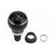 BUTONUL SCHIMBĂTORULUI DE VITEZE VW GOLF V 2003-,GOLF VI 2008-,GOLF PLUS 2005-,JETTA 2006-/5 VITEZE/CAP NEGRU GZB-VW-025