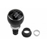BUTONUL SCHIMBĂTORULUI DE VITEZE VW GOLF V 2003-,GOLF VI 2008-,GOLF PLUS 2005-,JETTA 2006-/6 VITEZE/CAP NEGRU GZB-VW-026