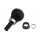 BUTONUL SCHIMBĂTORULUI DE VITEZE VW GOLF V 2003-,GOLF VI 2008-,GOLF PLUS 2005-,JETTA 2006-/6 VITEZE/CAP NEGRU/PIELE GZB-VW-028