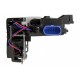 ACTUATOR ÎNCHIDERE CENTRALIZATĂ FAȚĂ VW TOUAREG 2006-,TOURAN 2009-/STÂNGA/ NUMĂR DE PINI:9/ 3D4839015K