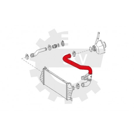 LINIA TURBINEI MERCEDES SPRINTER 9015283982 9015283982