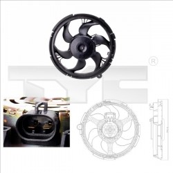 VENTILATOR DE RĂCIRE STILO 1.2-1.6 02- /AC+/ 46723519