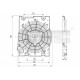 VENTILATOR DE RĂCIRE ASTRA G 1.2-2.2 98-/315 24431827 / 1341345