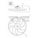 VENTILATOR DE RĂCIRE PEUGEOT 206 98 - 340MM 125383