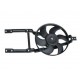 VENTILATOR RADIATOR FIAT CINQUE / SEICENTO CU CARCASĂ CC 0.9 7766004