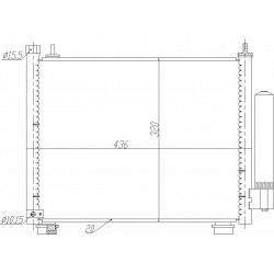 AER CONDIȚIONAT RADIATOR SUZUKI IGNIS 1.3D 03 9531053GA0