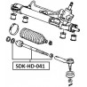 TIJĂ DE DIRECȚIE HONDA CR-V 07- 53010SWAA01