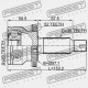ARTICULAȚIE EXTERIOARĂ SPATE HYUNDAI SANTA FE 12 (2012-2015) GEN 49601-2W050