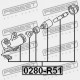 CILINDRU DE AMBREIAJ DE LUCRU NISSAN PATHFINDER R51M 2005.01-2014.11 EL 30620-EA00A