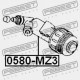 CILINDRU DE AMBREIAJ DE LUCRU MAZDA 3 BK 2003-2006 EU BP4K-41-920B