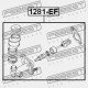 CILINDRU PRINCIPAL DE AMBREIAJ HYUNDAI SONATA EF 02 2001-2006 DOM 41610-38120