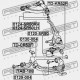 AMORTIZOARE FAȚĂ DE REVENIRE TOYOTA LITE/TOWNACE NOAH,V CR4,5,KR4,52,SR40,50 1996.10-2007 48331-28020