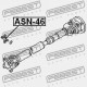 ARBORE DE TRANSMISIE TRANSVERSALĂ FAȚĂ NISSAN NISSAN TRUCK D22 1997.02-2012.03 GL 37125-01GX5