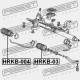 CAPACUL TIJEI DE DIRECȚIE. DREAPTA HONDA CR-V RD1 1996-2001 GN 53534-SR3-N52