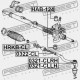 CAPACUL TIJEI DE DIRECȚIE. HONDA ACCORD CL9 2003-2008 EU 53534-SEA-G02