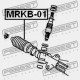 CAPACUL TIJEI DE DIRECȚIE. MITSUBISHI LANCER/MIRAGE CJ-CP 1995.08-2000.08 JPN MB616027