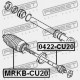 CAPACUL TIJEI DE DIRECȚIE. MITSUBISHI LANCER,LANCER CEDIA CS,CT 2000.03-2009.08 JPN MR510406