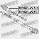 CAPACUL TIJEI DE DIRECȚIE. DREAPTA MITSUBISHI PAJERO/MONTEROLONG V90 2006.08- G.EXP MR510272