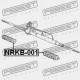 CAPACUL TIJEI DE DIRECȚIE. NISSAN ALMERA MARCA BRITANICĂ N16E 2000.02-2006.11 EL 48203-BM400
