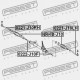 CAPACUL TIJEI DE DIRECȚIE. NISSAN QASHQAI J10E 2006.12-2013.12 EL 48203-JD01A
