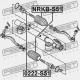 CAPACUL TIJEI DE DIRECȚIE. NISSAN TEANA J31 2006.04-2008.02 EL 48203-VG026