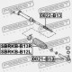 CAPACUL TIJEI DE DIRECȚIE. SUBARU IMPREZA G11 2000.02-2007.04 JP 34137-AE010