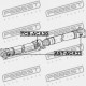 SUPORT ARBORE TOYOTA RAV4 ACA3,ALA3,GSA33,ZSA3 2005.11-2012.12 GR 37100-42090