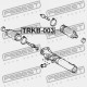 CAPACUL TIJEI DE DIRECȚIE. TOYOTA LAND CRUISER 90 KZJ9,LJ9,RZJ9,VZJ9 1996.04-2008.12 GR 45535-35030
