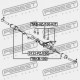 CAPACUL TIJEI DE DIRECȚIE. TOYOTA LAND CRUISER 100 HDJ100,UZJ100 1998.01-2007.08 EU 45535-60010