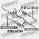 CAPACUL TIJEI DE DIRECȚIE. TOYOTA CAMRY (JPP) ACV40,ASV40,GSV40 2006.01-2011.08 US 45535-33050