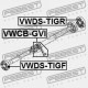 SUPORT ARBORE AUDI A3/S3/SPORTB./LIM./QU 2004-2013 RDW 1K0521101H