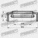 GARNITURA TIJEI DE DIRECȚIE. NISSAN WINGROAD/AD Y11 1999.05-2008.10 JP 49365-60U00