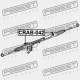 BUCȘA TIJEI DE DIRECȚIE. JEEP GRAND CHEROKEE III 2004-2010 52089312AA